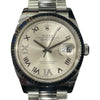 ロレックス ROLEX デイトジャスト36 126234 シルバー SS×WG メンズ 腕時計