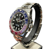 ロレックス ROLEX GMTマスター2 126710BLRO ブラック SS メンズ 腕時計