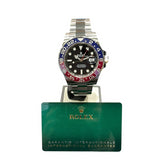 ロレックス ROLEX GMTマスター2 126710BLRO ブラック SS メンズ 腕時計