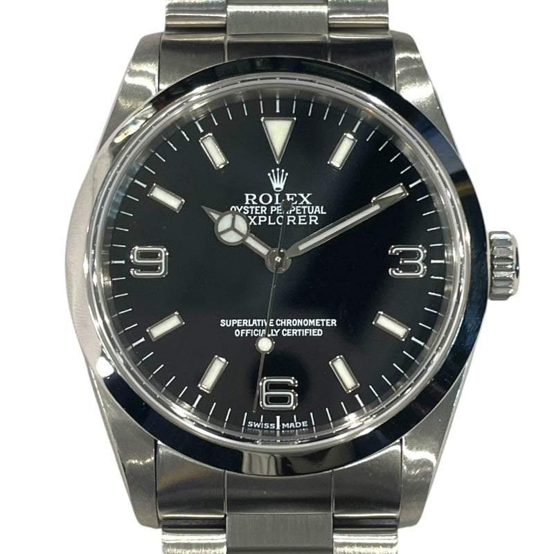 ロレックス ROLEX エクスプローラー１　P番 14270 SS メンズ 腕時計
