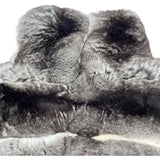 フェンディ FENDI レザー切替ファージャケット ブラウン ポリエステル レディース その他アウター