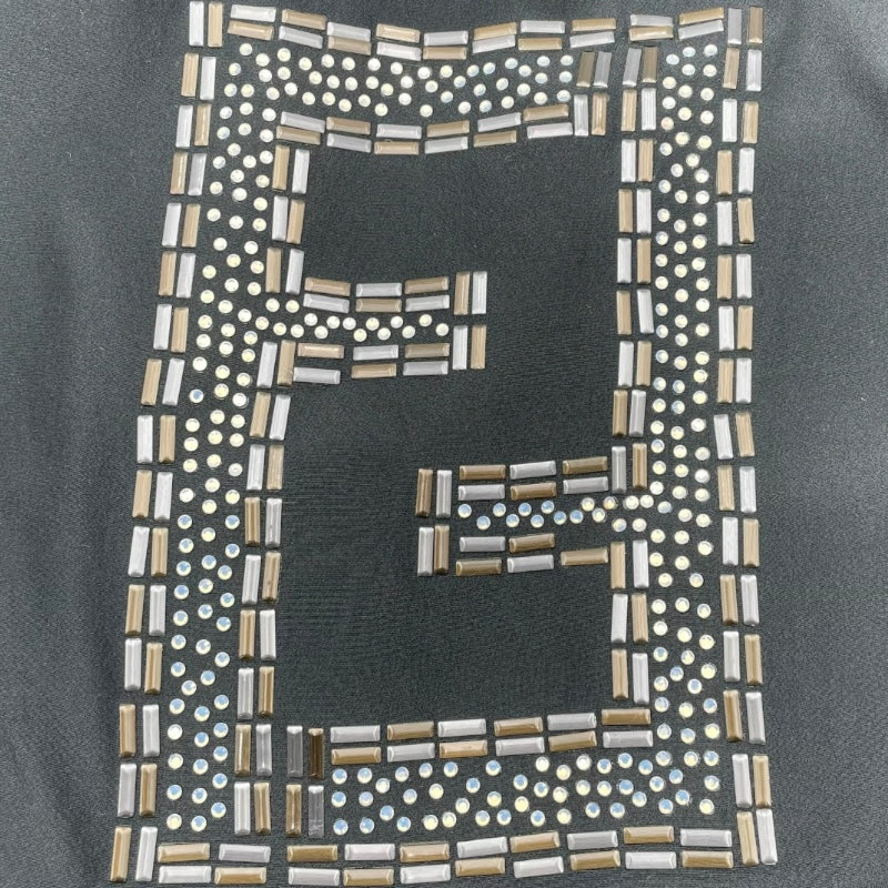 フェンディ FENDI レザー切替ファージャケット ブラウン ポリエステル レディース その他アウター