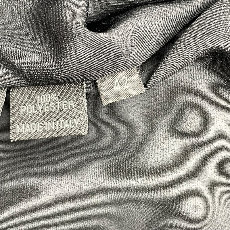 フェンディ FENDI レザー切替ファージャケット ブラウン ポリエステル レディース その他アウター