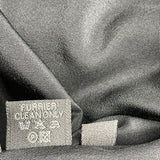 フェンディ FENDI レザー切替ファージャケット ブラウン ポリエステル レディース その他アウター