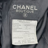 シャネル CHANEL フルーツ柄リボンツイードセットアップ 20728 ブラック ツイード レディース セットアップ