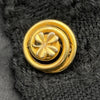 シャネル CHANEL フルーツ柄リボンツイードセットアップ 20728 ブラック ツイード レディース セットアップ