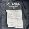 シャネル CHANEL フルーツ柄リボンツイードセットアップ 20728 ブラック ツイード レディース セットアップ