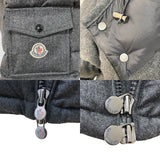 モンクレール MONCLER MONTGENEVRE ダウンジャケット グレー ウール メンズ ダウンジャケット