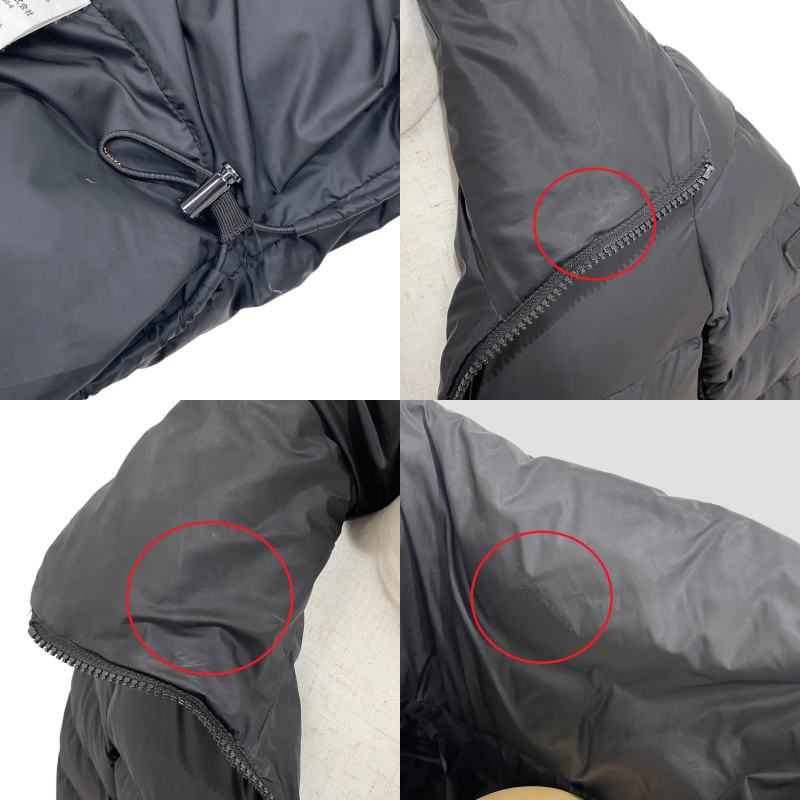 タトラス TATRAS SARMA ファー付ダウンコート LTA23A4794-D ブラック ナイロン レディース その他アウター