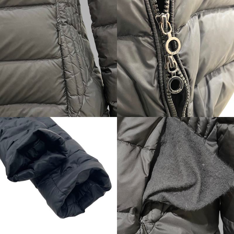 タトラス TATRAS SARMA ファー付ダウンコート LTA23A4794-D ブラック ナイロン レディース その他アウター