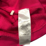 グッチ GUCCI テディベアスウェット 475373 ピンク コットン レディース スウェット
