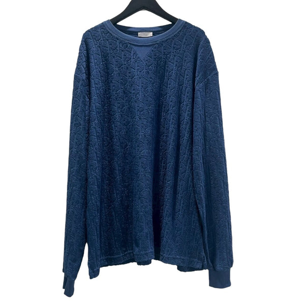 クリスチャン・ディオール Christian Dior オブリーク総柄長袖カットソー 293J649A0614 コットン メンズ 長袖Ｔシャツ