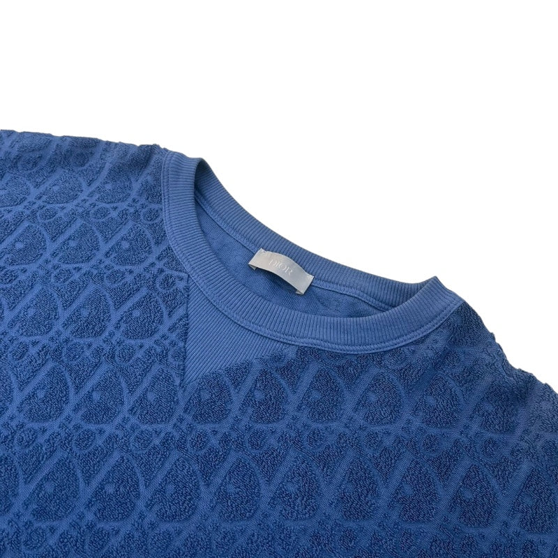 クリスチャン・ディオール Christian Dior オブリーク総柄長袖カットソー 293J649A0614 コットン メンズ 長袖Ｔシャツ