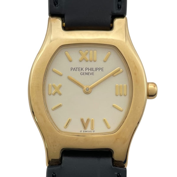 パテック・フィリップ PATEK PHILIPPE ゴンドーロ 4850 アイボリー K18YG レディース 腕時計
