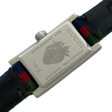 グッチ GUCCI シェリーライン 147.5 グリーン レッド SS クオーツ レディース 腕時計