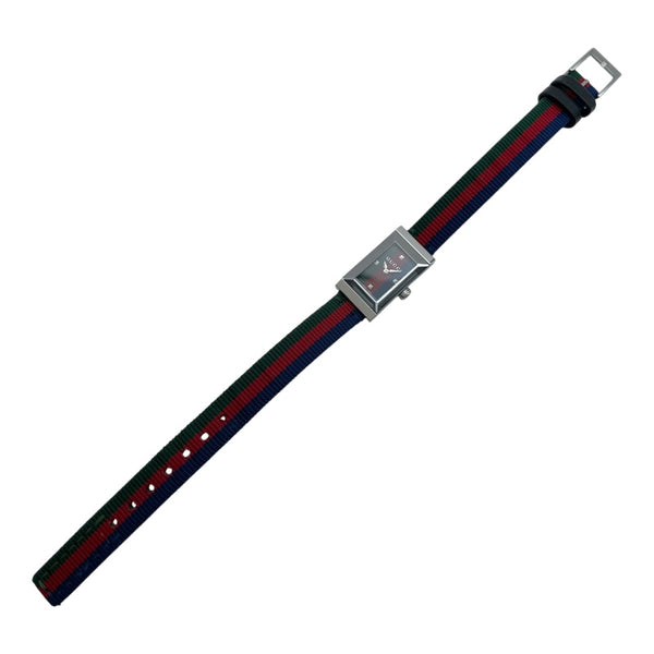 グッチ GUCCI シェリーライン 147.5 グリーン レッド SS クオーツ レディース 腕時計