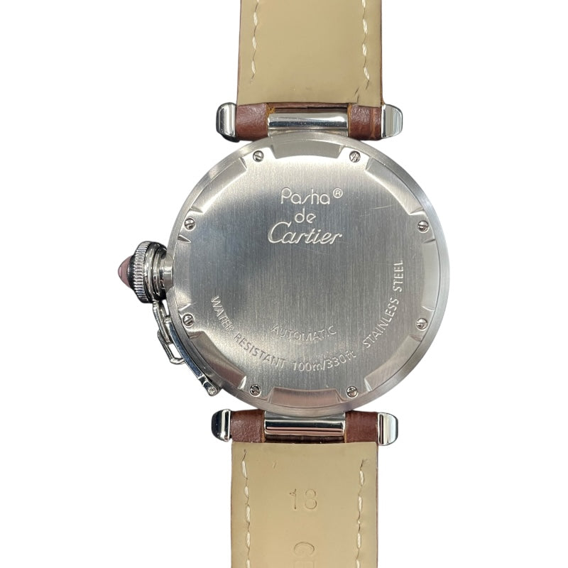 カルティエ Cartier パシャC ピンクシェル 2003年クリスマス限定 W3106499 ピンク SS ユニセックス 腕時計