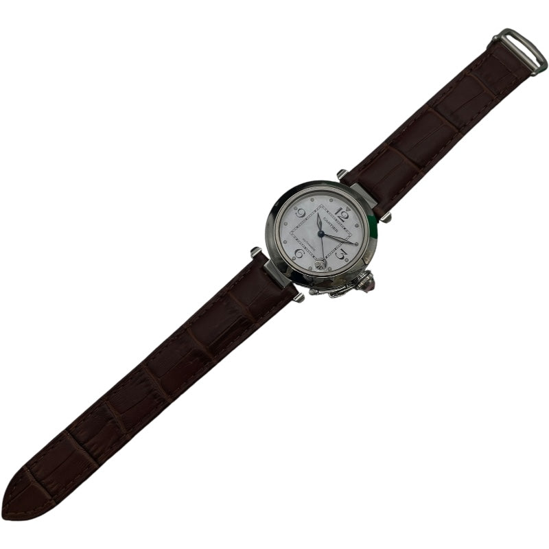 カルティエ Cartier パシャC ピンクシェル 2003年クリスマス限定 W3106499 ピンク SS ユニセックス 腕時計