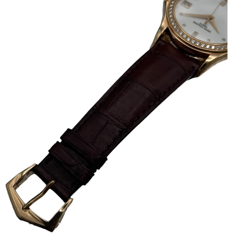 パテック・フィリップ PATEK PHILIPPE カラトラバ 5108R-001 ホワイト K18PG メンズ 腕時計