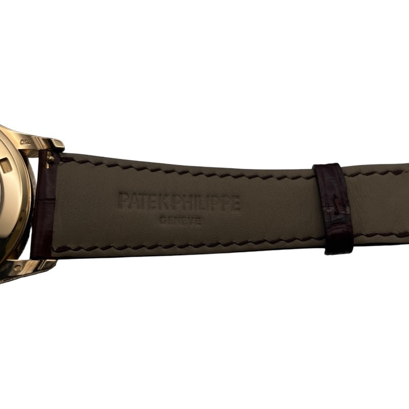 パテック・フィリップ PATEK PHILIPPE カラトラバ 5108R-001 ホワイト K18PG メンズ 腕時計