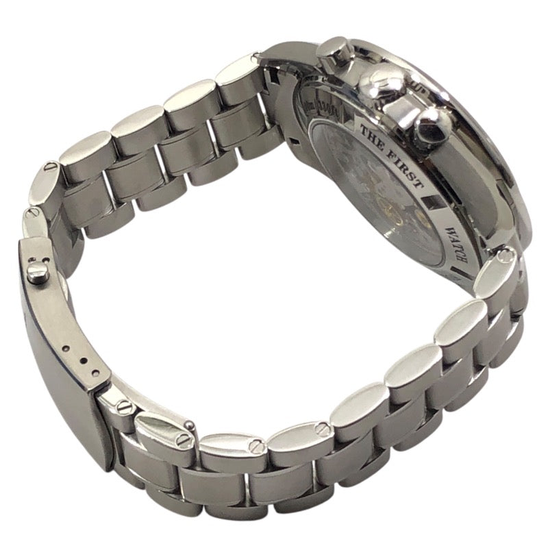 オメガ OMEGA スピードマスター ムーンウォッチ プロフェッショナル ムーンフェイズ 311.30.44.32.01.001 ネイビー SS 手巻き メンズ 腕時計