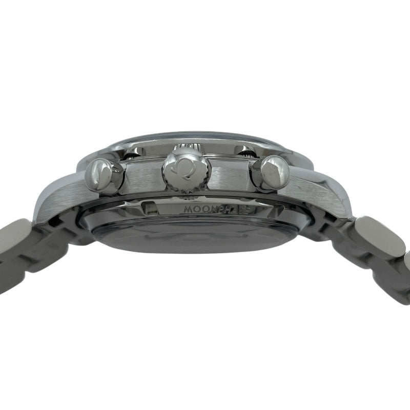 オメガ OMEGA スピードマスター ムーンフェイズ コーアクシャル マスタークロノメーター 304.30.44.52.01.001 ブラック SS 自動巻き メンズ 腕時計