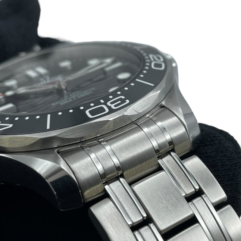 オメガ OMEGA シーマスターダイバー300M コーアクシャル マスタークロノメーター 210.30.42.20.01.001 ブラック SS 自動巻き メンズ 腕時計