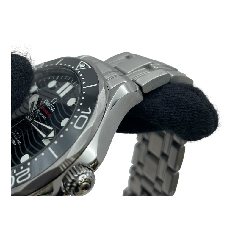 オメガ OMEGA シーマスターダイバー300M コーアクシャル マスタークロノメーター 210.30.42.20.01.001 ブラック SS 自動巻き メンズ 腕時計