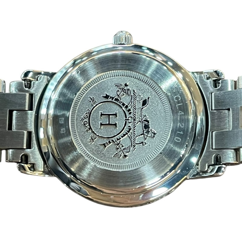 エルメス HERMES クリッパー CL4210 SS クオーツ レディース 腕時計