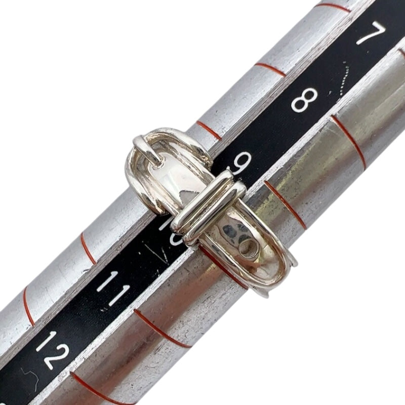 エルメス HERMES サンチュールベルトリング シルバー 925SV アクセサリー
