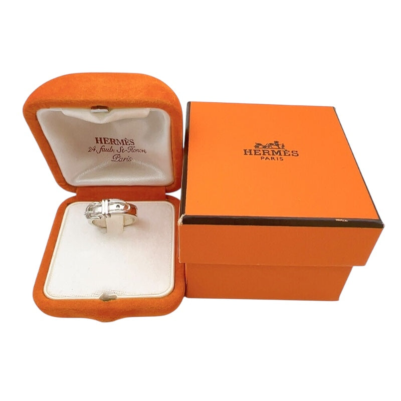 エルメス HERMES サンチュールベルトリング シルバー 925SV アクセサリー