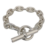 エルメス HERMES シェーヌダンクルブレスMM シルバー Ag925 ジュエリー