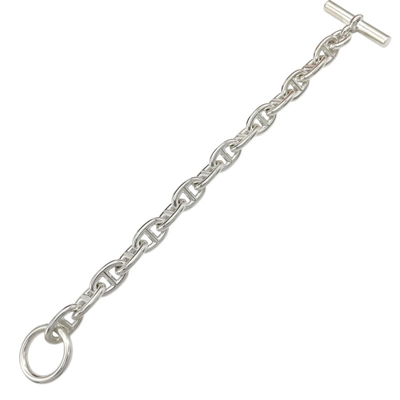 エルメス HERMES シェーヌダンクル ブレス MM 15コマ シルバー Ag925