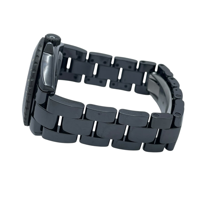 シャネル CHANEL J12 クチュール 38MM 世界555本限定 H9762 ブラック セラミック レディース 腕時計