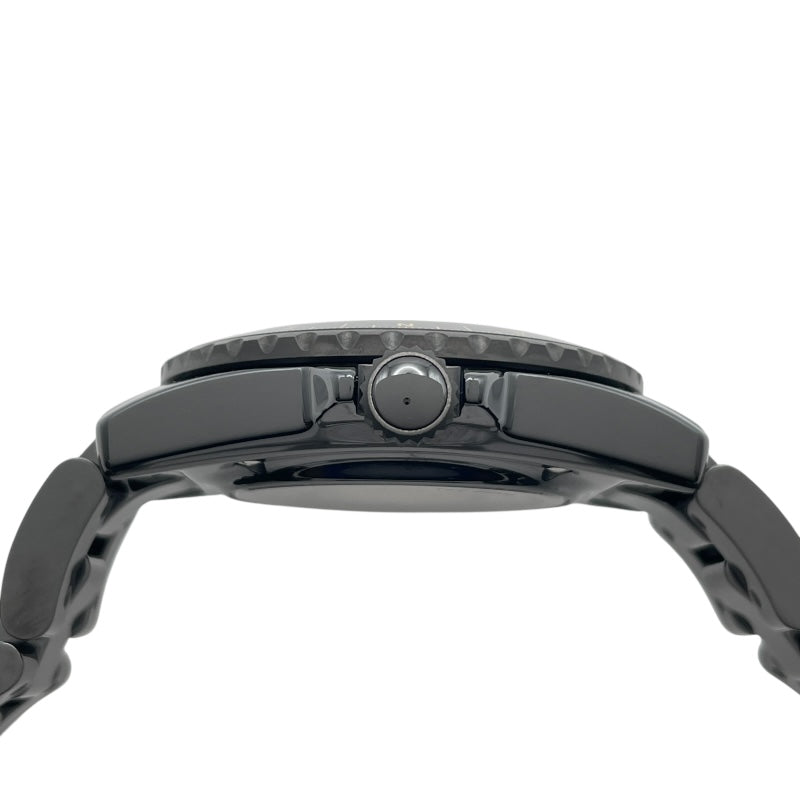 シャネル CHANEL J12 クチュール 38MM 世界555本限定 H9762 ブラック セラミック レディース 腕時計