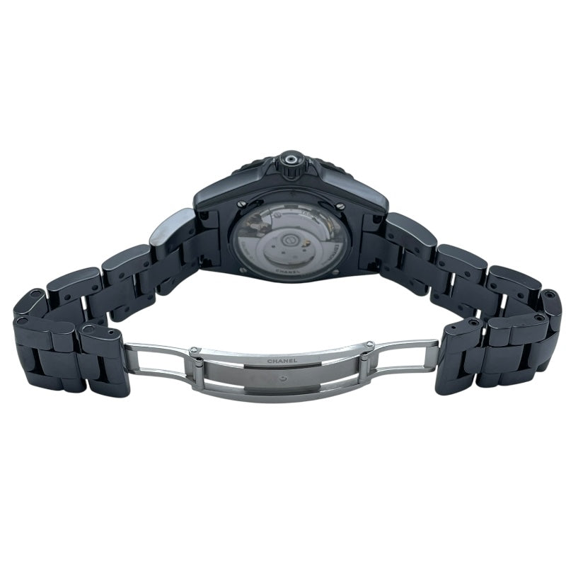 シャネル CHANEL J12 クチュール 38MM 世界555本限定 H9762 ブラック セラミック レディース 腕時計