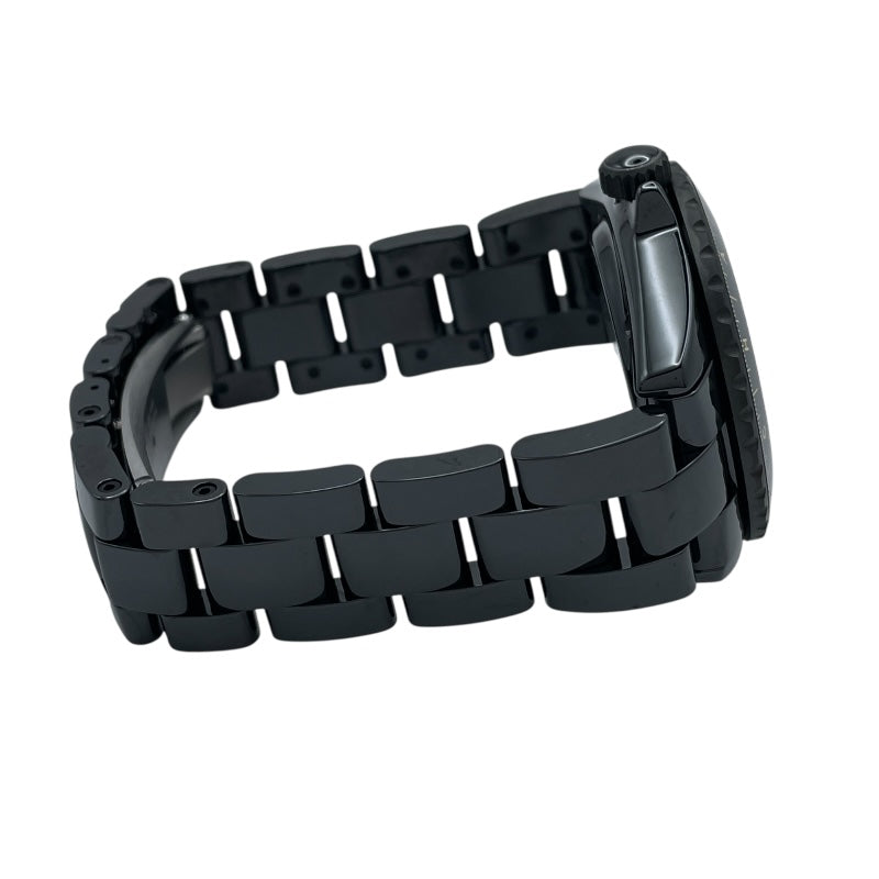 シャネル CHANEL J12 クチュール 38MM 世界555本限定 H9762 ブラック セラミック レディース 腕時計