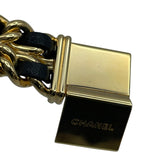 シャネル CHANEL プルミエール M H0001 ブラック GP レディース 腕時計