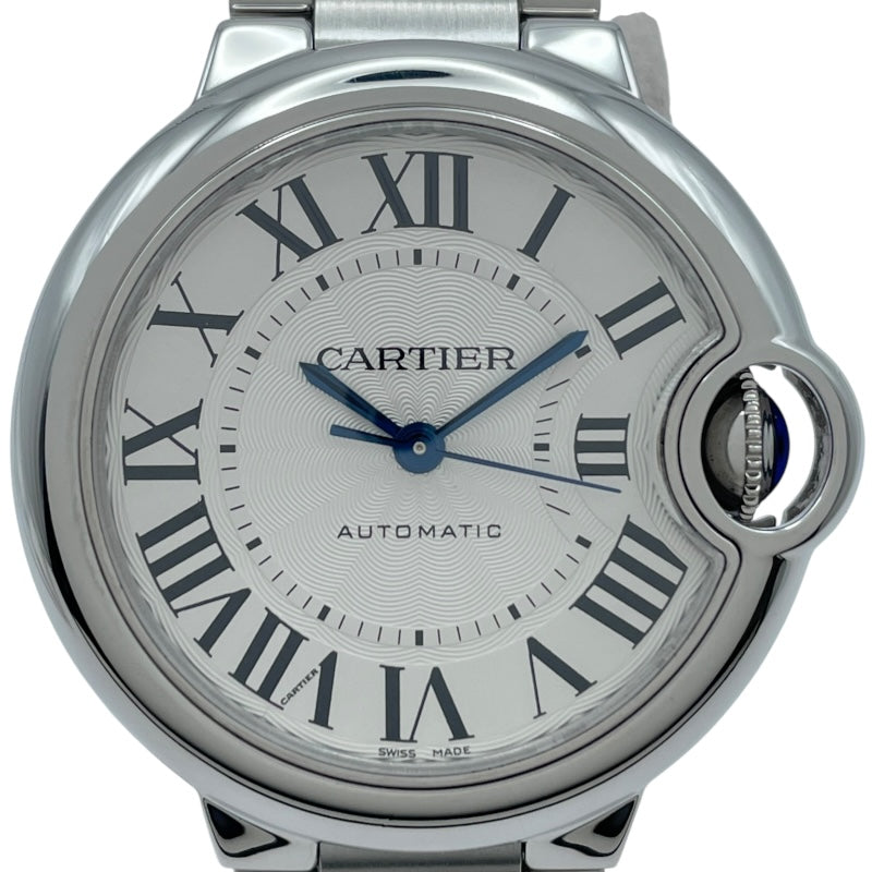 カルティエ Cartier バロンブルー ドゥカルティエ 33mm W6920071 シルバー SS レディース 腕時計