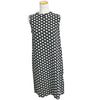X Max Mara 総柄ノースリーブワンピース 92261153 ブラック/ホワイト ビスコース レディース ワンピース