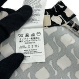 X Max Mara 総柄ノースリーブワンピース 92261153 ブラック/ホワイト ビスコース レディース ワンピース
