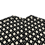 X Max Mara 総柄ノースリーブワンピース 92261153 ブラック/ホワイト ビスコース レディース ワンピース