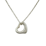 ティファニー TIFFANY＆CO オープンハートネックレス シルバー Ag925 ジュエリー