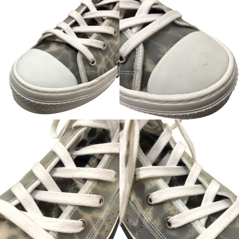 ディオールオム DIOR HOMME B23 レオパード ハイカットスニーカー 3SH118YTC ブラック メンズ スニーカー