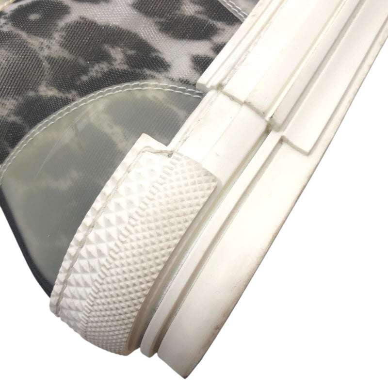 ディオールオム DIOR HOMME B23 レオパード ハイカットスニーカー 3SH118YTC ブラック メンズ スニーカー