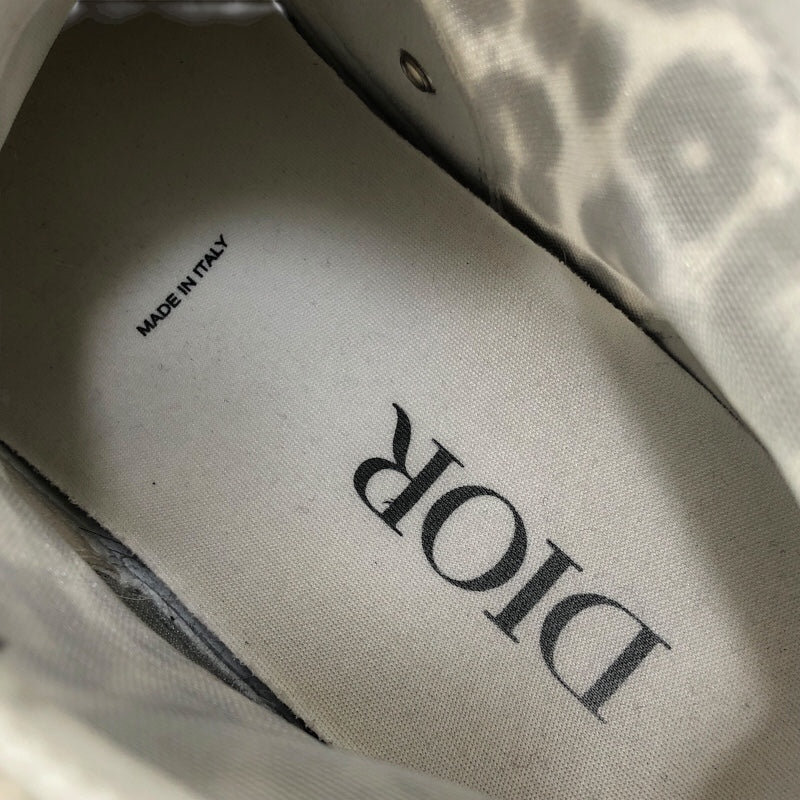 ディオールオム DIOR HOMME B23 レオパード ハイカットスニーカー 3SH118YTC ブラック メンズ スニーカー