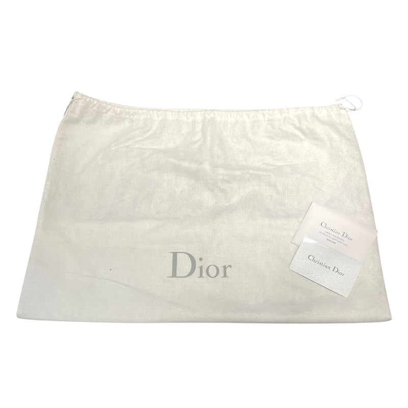 クリスチャン・ディオール Christian Dior レディディオール ハンドバッグ レッド　ゴールド金具 ラムレザー レディース ハンドバッグ