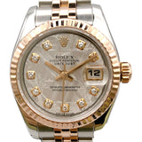 ロレックス ROLEX デイトジャスト 179171G マルチカラー SS/K18PG レディース 腕時計