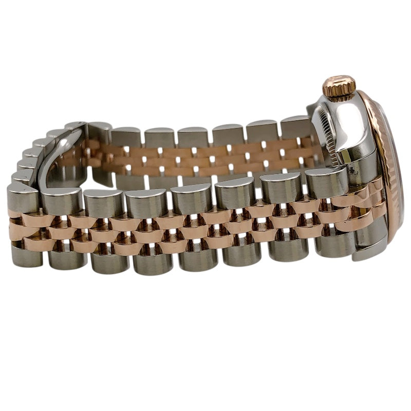 ロレックス ROLEX デイトジャスト 179171G マルチカラー SS/K18PG レディース 腕時計