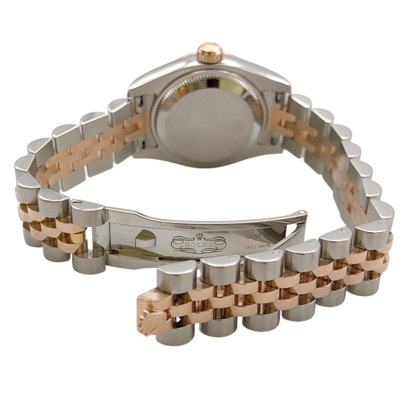 ロレックス ROLEX デイトジャスト 179171G マルチカラー SS/K18PG レディース 腕時計